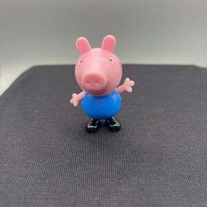 2003 Peppa Pig George 2" Blue Shirt Jazwares Action Figure
